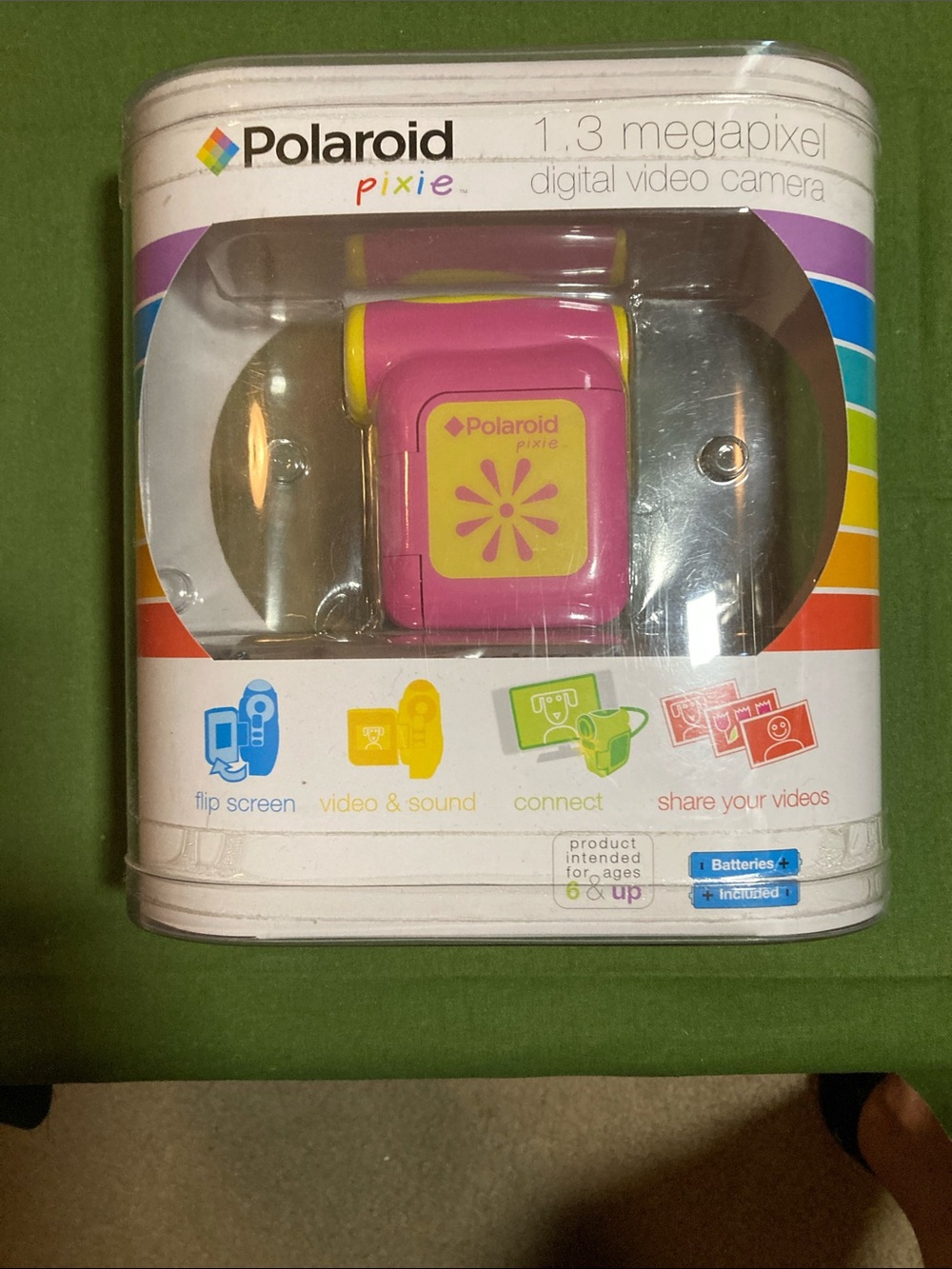 Polaroid Pink Pixie Compact Digital Video camera